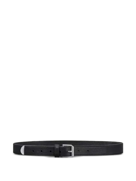  Givenchy Leather Belt - Black 