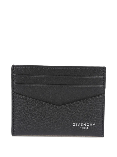  Givenchy Leather Cardholder - Black 