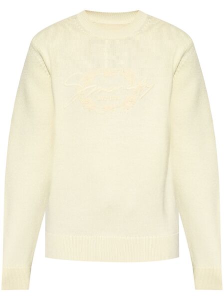  Givenchy Logo-embroidered Jumper - Neutrals 