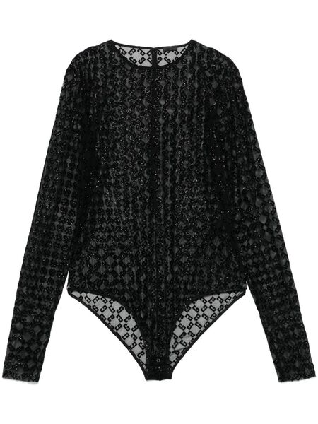  Givenchy Logo-flocked Body - Black 