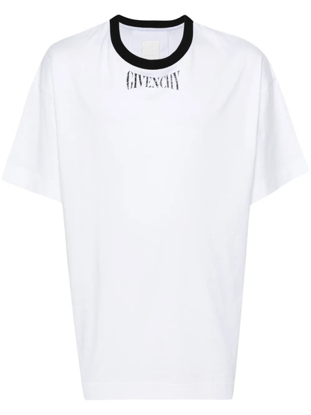  Givenchy Logo-print Cotton T-shirt - White 