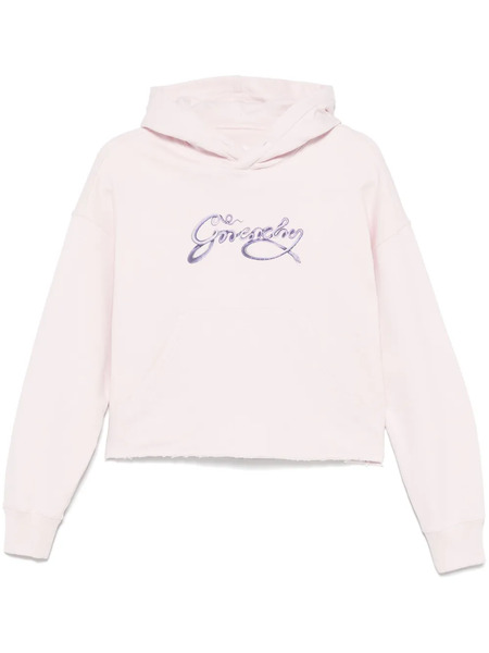  Givenchy Logo-print Hoodie - Pink 
