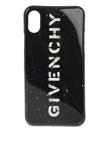  Givenchy Logo-print Iphone X Case - Black 