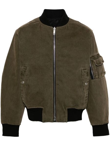  Givenchy Logo-print Reversible Bomber Jacket - Brown 