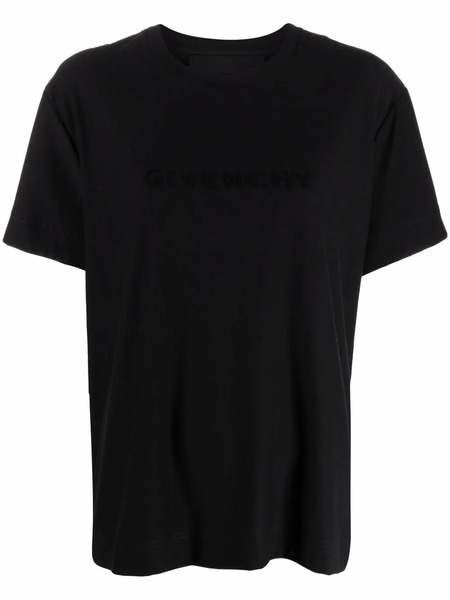  Givenchy Logo-print Short-sleeve T-shirt - Black 