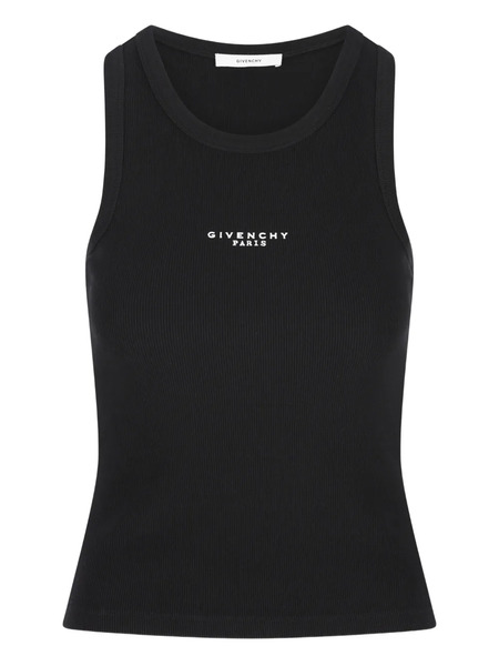  Givenchy Logo Tank Top - Black 