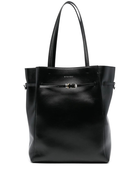  Givenchy Medium Voyou Leather Tote Bag - Black 