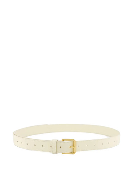  Givenchy Metal-tip Leather Belt - Neutrals 