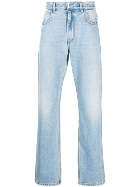  Givenchy Mid-rise Loose-fit Jeans - Blue 