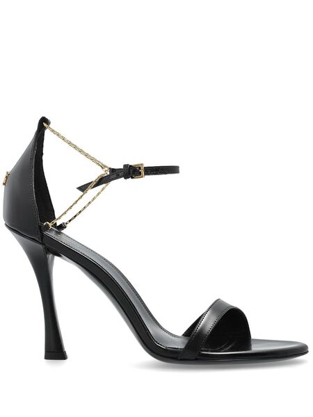  Givenchy 90mm 4g Liquid Sandals - Black 