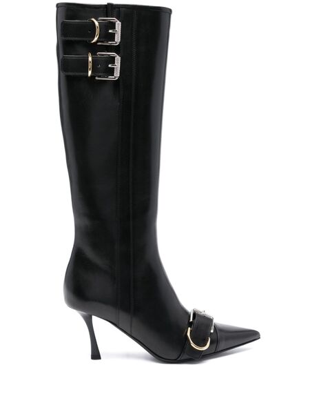  Givenchy 75mm Voyou Boots - Black 
