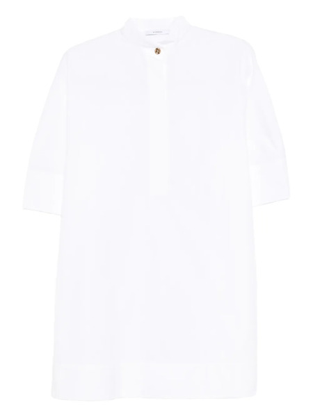 Givenchy Mock-neck Mini Dress - White 