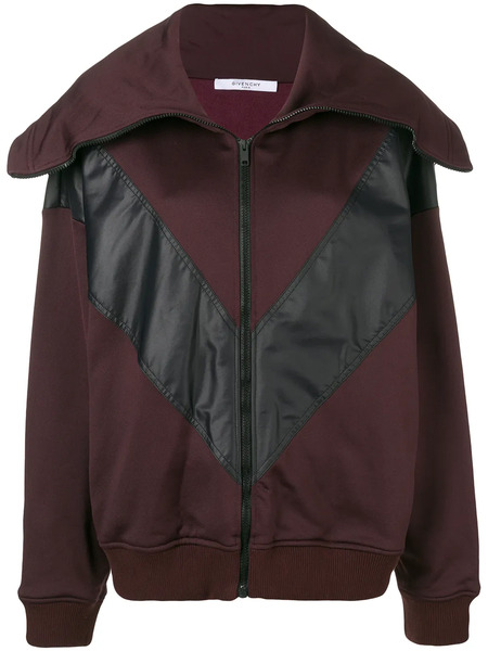  Givenchy Oversized Collar Jacket - Red 