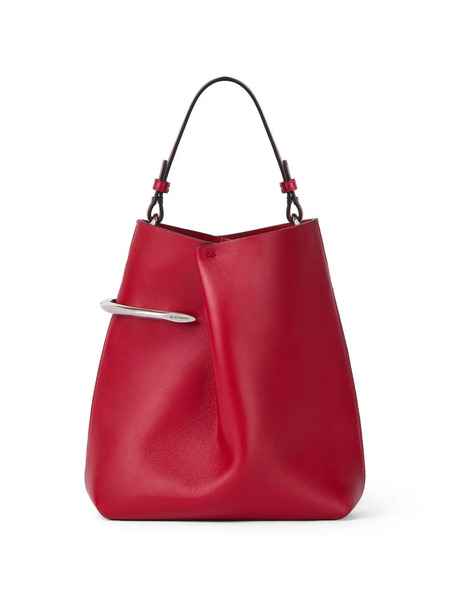  Givenchy Pinch Me Leather Shoulder Bag - Red 