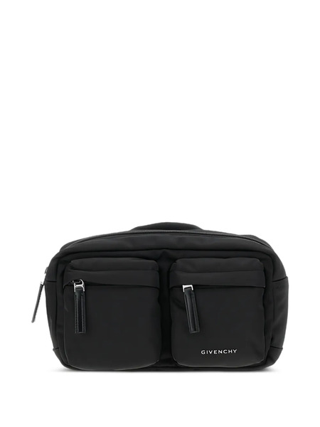  Givenchy Pockets Messenger Bag - Black 