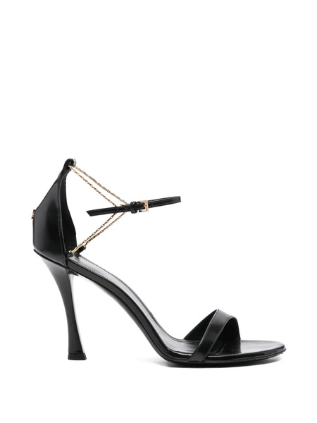  Givenchy Pre-owned 4g Liquid Sandals - Black 