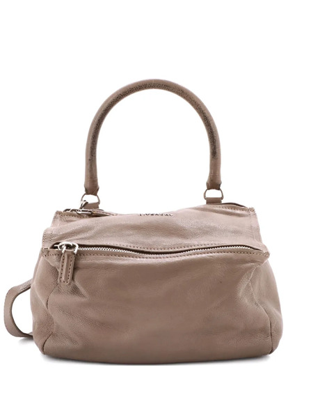 Givenchy Pre-owned Pandora Bag Leather Small Satchel - Neutrals 