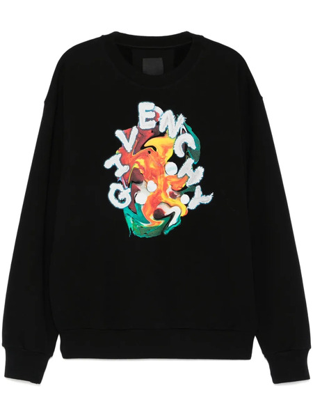 Givenchy Psychedelic Sweatshirt - Black 