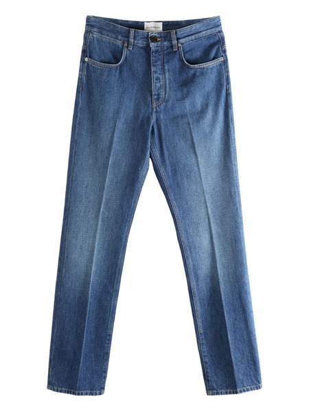  Givenchy Rear Logo Patch Cotton Trousers - Blue 