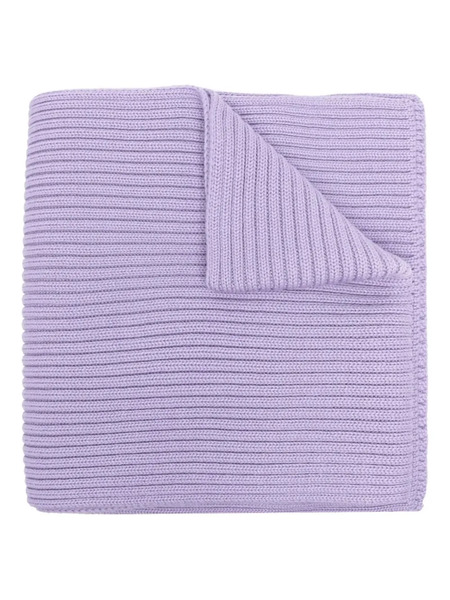  Givenchy Ribbed Cotton Scarf - Purple 