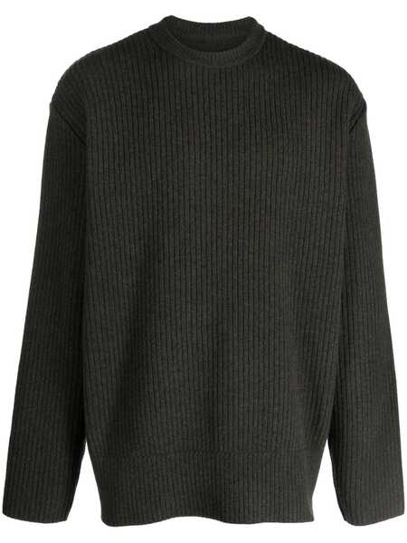  Givenchy Ribbed-knit Wool Crew-neck Jumper - Green 