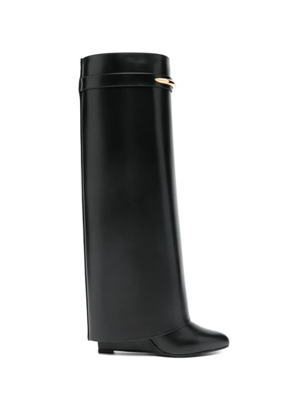  Givenchy Shark Pinch High Boots - Black 