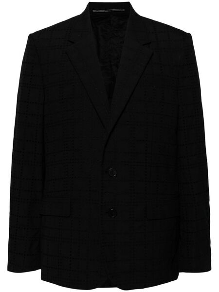  Givenchy Single-breasted Blazer - Black 