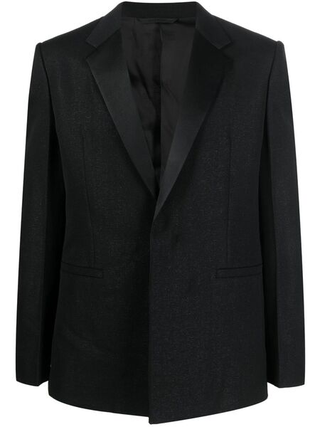  Givenchy Single-breasted Wool Blazer - Black 