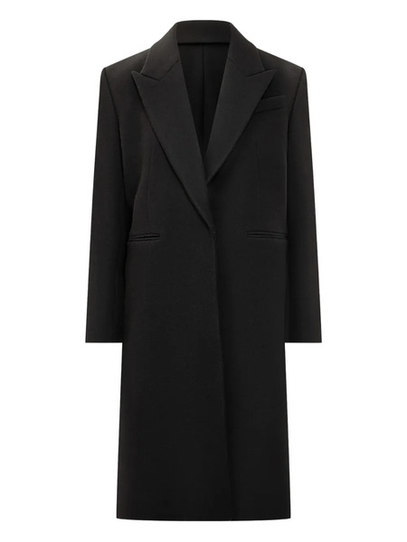 Givenchy Single-breasted Wool Coat - Black 