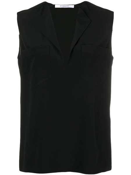  Givenchy Sleeveless Top - Black 