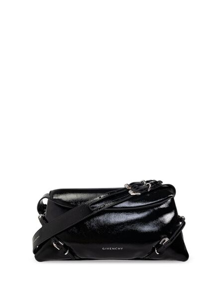  Givenchy Small P'tit Voyou Shoulder Bag - Black 