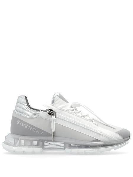  Givenchy Spectre Zipper-embellished Sneakers - Grey 