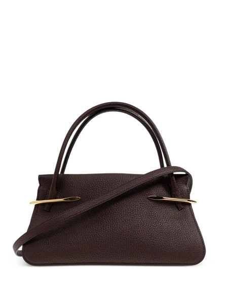  Givenchy Textured Hardware-detail Tote Bag - Brown 