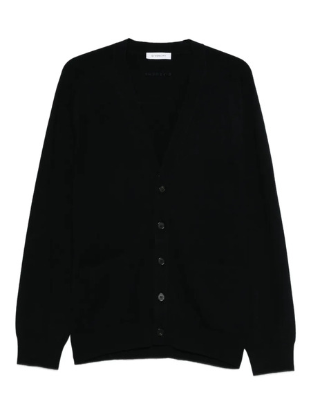  Givenchy V-neck Cardigan - Black 