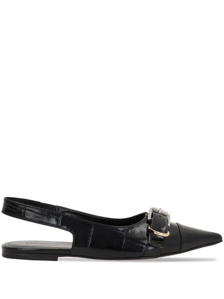  Givenchy Voyou Ballet Flats - Black 