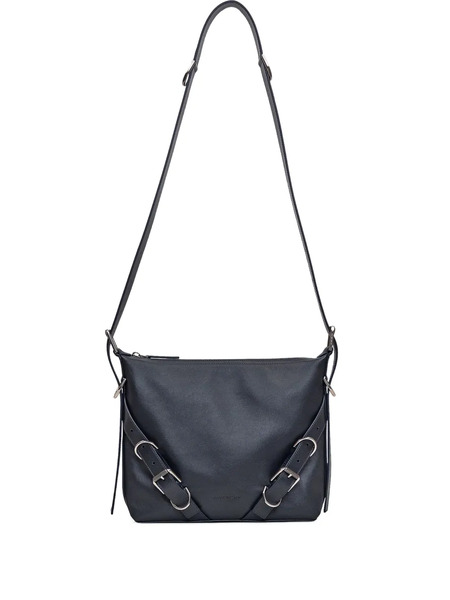  Givenchy Voyou Buckle-detail Shoulder Bag - Grey 