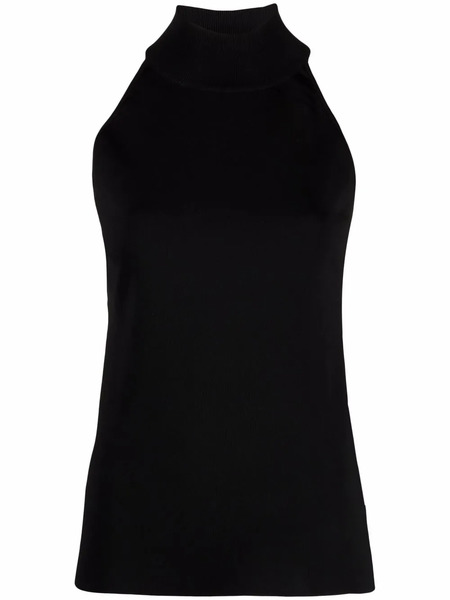  Givenchy Zip-detail Sleeveless Top - Black 