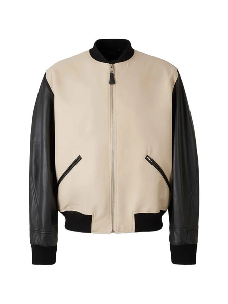  Givenchy Zip-up Bomber Jacket - Neutrals 