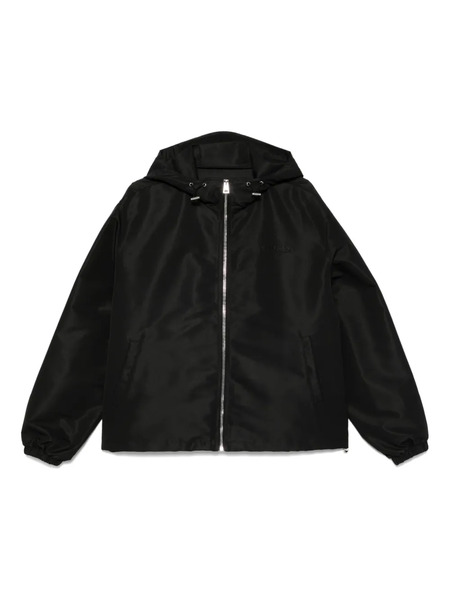  Givenchy Zip-up Hooded Jacket - Black 