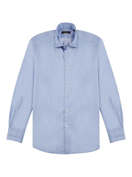  Glanshirt Button-up Cotton Shirt - Blue 