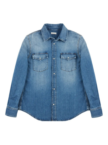  Glanshirt Pocket Overshirt - Blue 