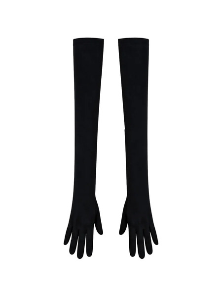  Gloria Coelho Black Long Gloves 