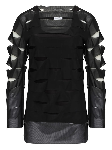  Gloria Coelho Cut-out Top - Black 
