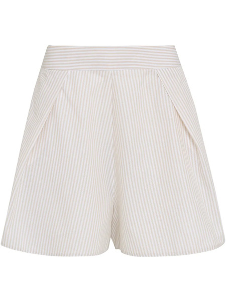  Gloria Coelho Isabella Fiorentino Shorts - Neutrals 