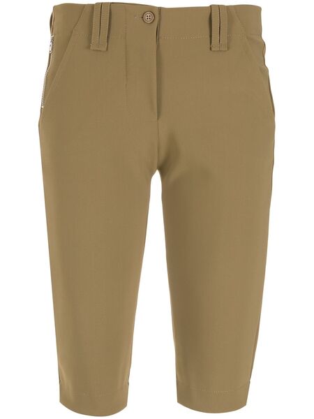  Gloria Coelho Knee-length Bermuda Shorts - Brown 