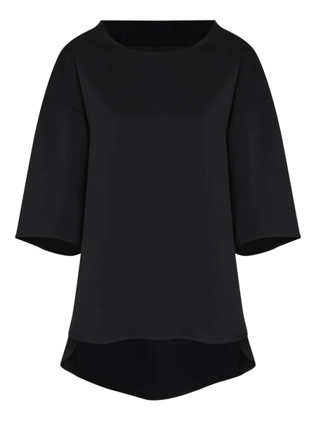  Gloria Coelho Max Short-sleeve Blouse - Black 