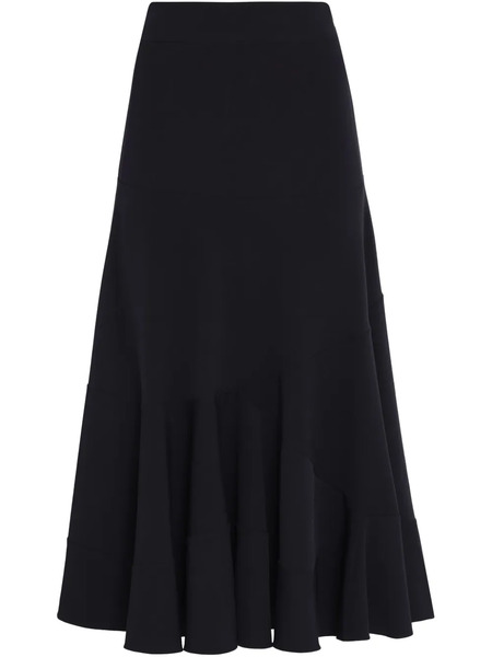  Gloria Coelho Panelled Maxi Skirt - Blue 