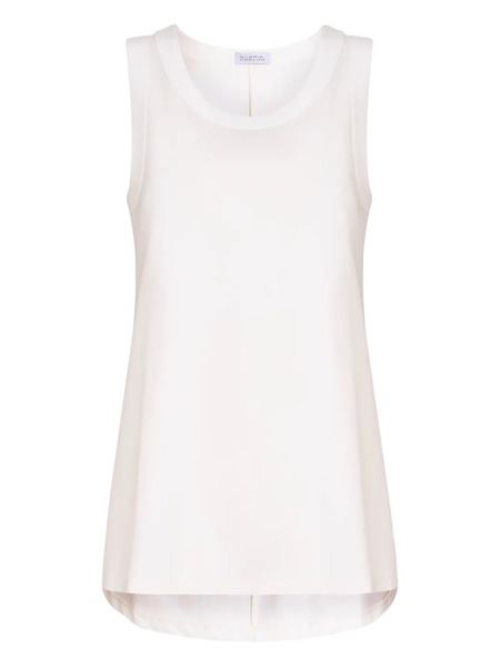  Gloria Coelho Round-neck Blouse - White 