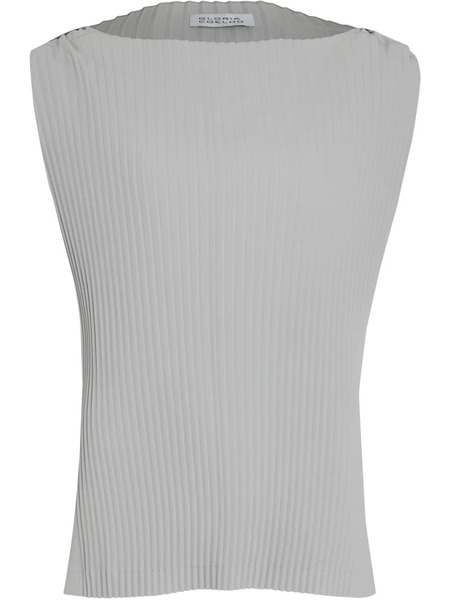  Gloria Coelho Striped Top - Grey 