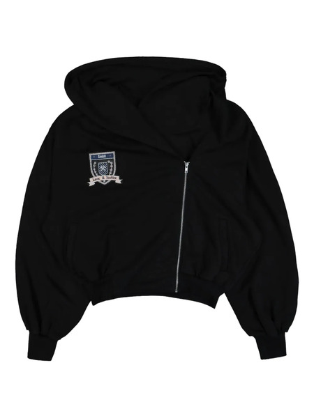  Gmbh Logo-patch Hoodie - Black 